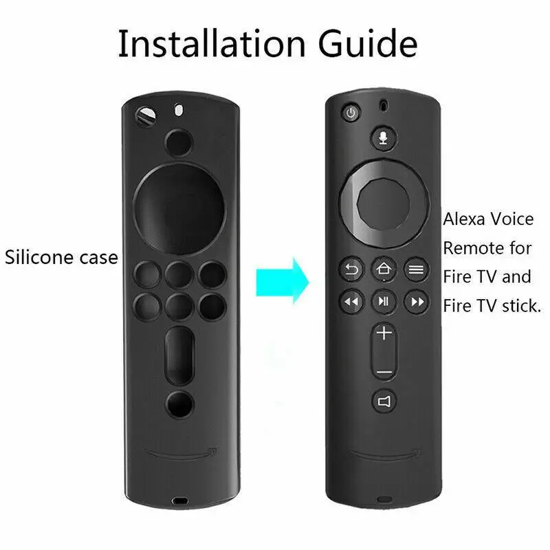 Мягкий силиконовый резиновый чехол Eas tV ita для Amazon Fire TV Stick Remote r20 | Электроника