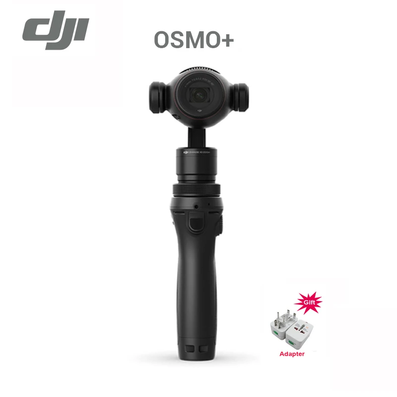 DJI osmo плюс Handheld 4K Камера и 3 осевому гидростабилизатору новейшая + Фирменная