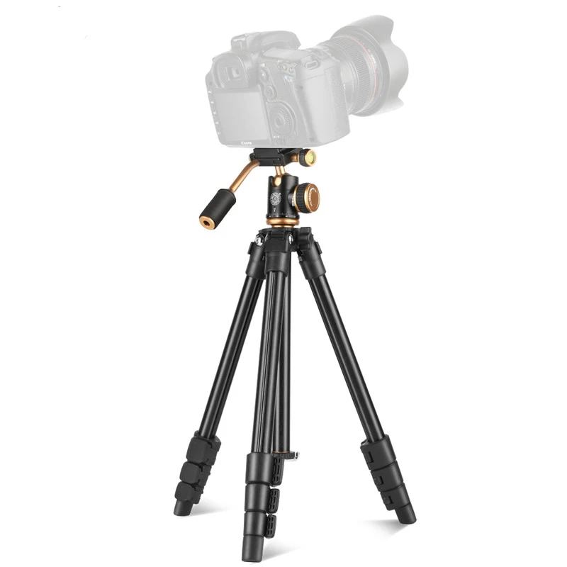 QZSD Q160S камера видео телефон Стенд штатив фото фотография для гибкой Nikon Canon sony DSLR камеры Алюминиевый сплав штатив