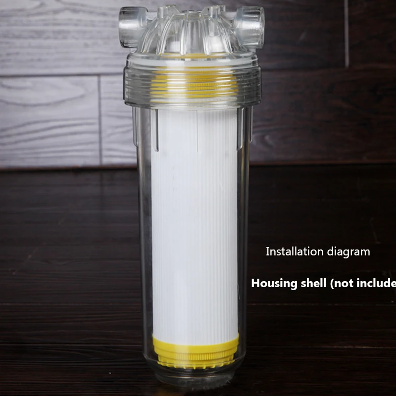 10 Inch Resin Filter Cartridge Softened Pure Water Ion Exchange Removes Descaling/Strong Alkaline Water Purifier System images - 6