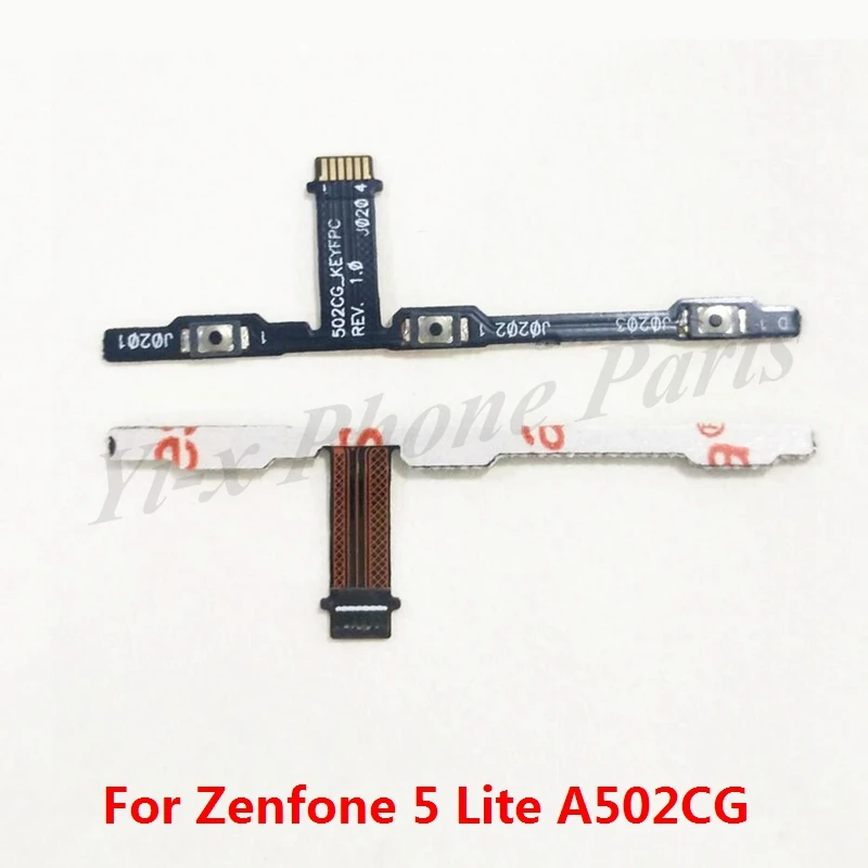

2 шт./лот для ASUS Zenfone 5 Lite A502CG включение/выключение громкости вверх вниз боковой переключатель кнопка гибкий кабель