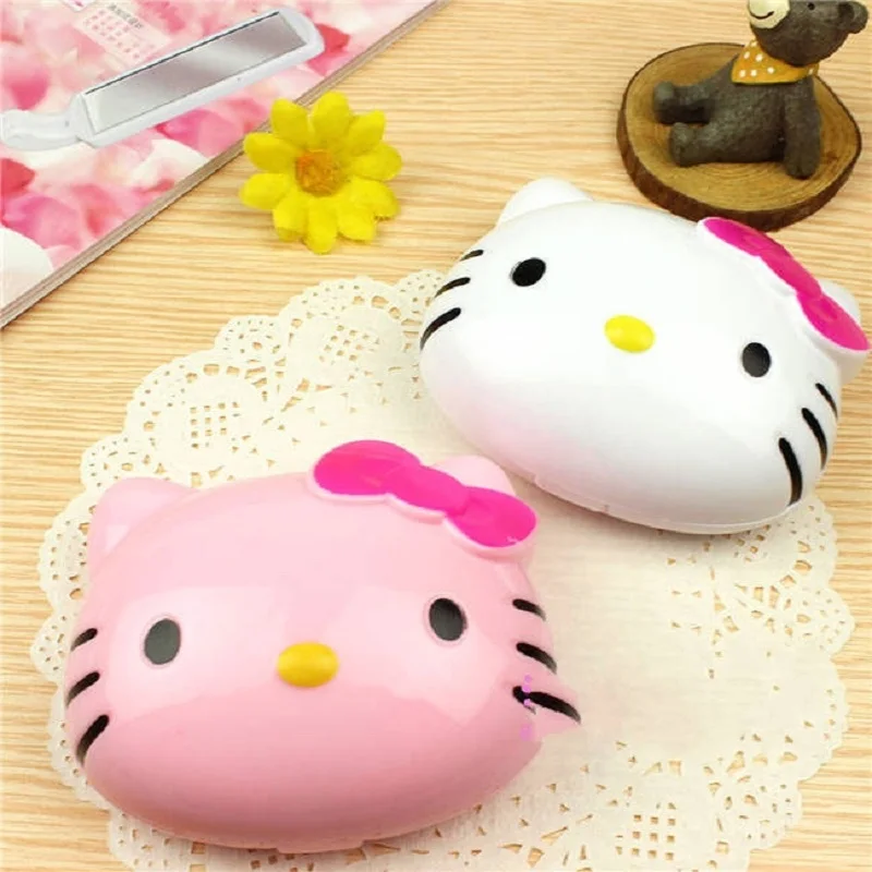 Рюкзак Hellokitty с искусственными кристаллами и бутылкой Женский дорожный набор