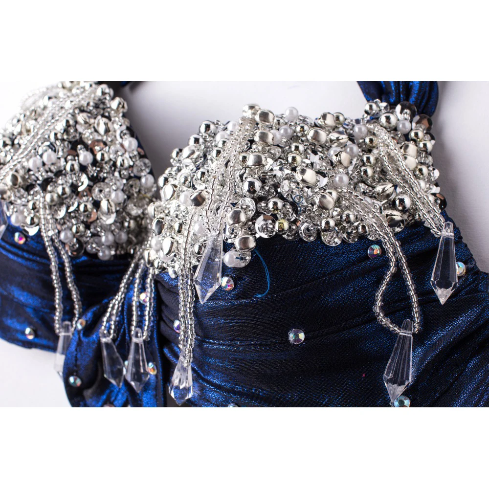 Костюм для профессионального танца живота комплект из 3 предметов бюстгальтер