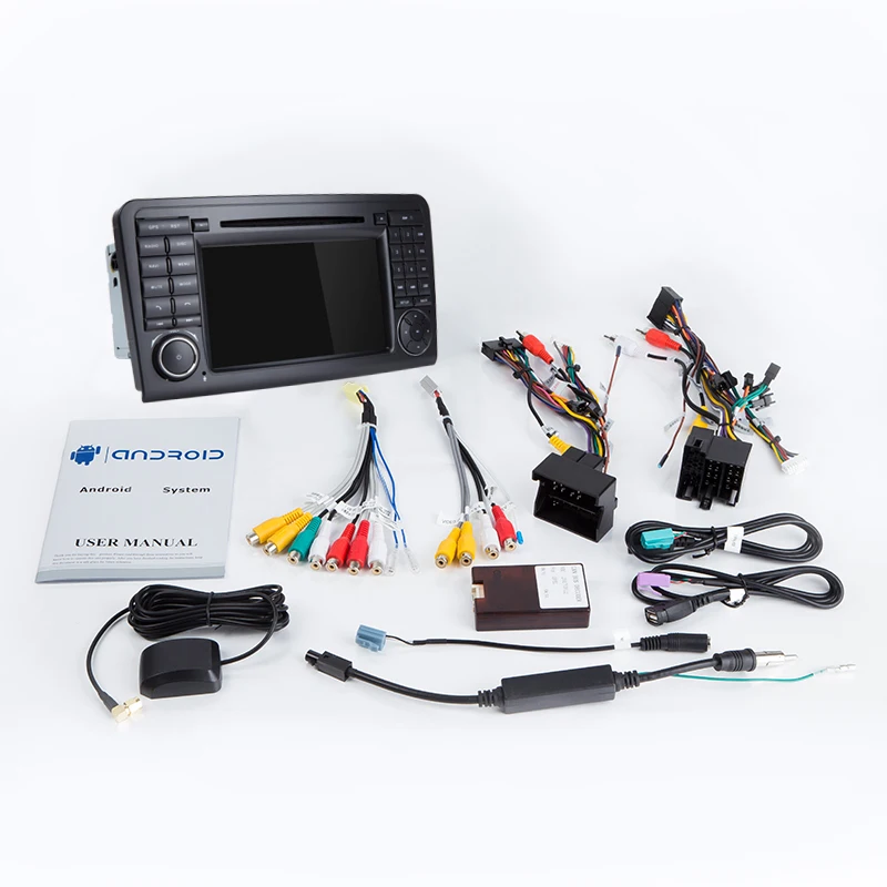Автомобильный Радио Josmile 2 Din GPS Android 9 0 автомобильный dvd плеер для Mercedes/Benz/ML/GL CLASS W164