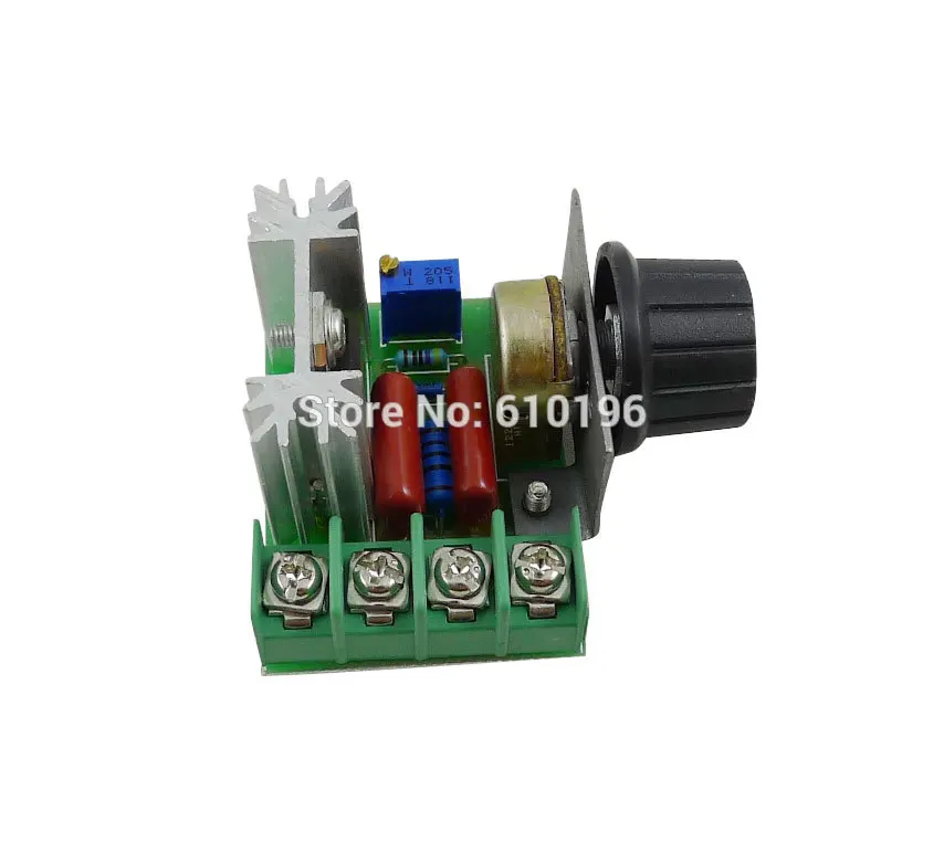 Высокомощный электронный регулятор напряжения SCR 2000 Вт 220 В для контроля