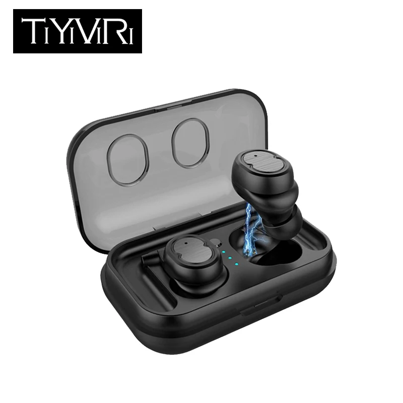 T8 беспроводные наушники TWS Sport Bluetooth V5.0 гарнитура с сенсорным управлением