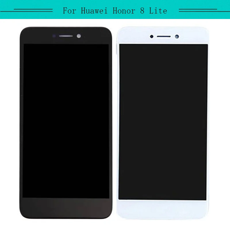 3 шт. для Huawei Honor 8 Lite Youth PRA-AL00 Полный ЖК дисплей в сборе с сенсорным экраном стекло