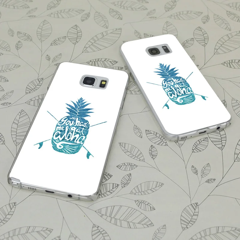 Прозрачный жесткий чехол для samsung Galaxy S 3 4 5 6 7 Mini Edge Plus Note 9 C2457 |