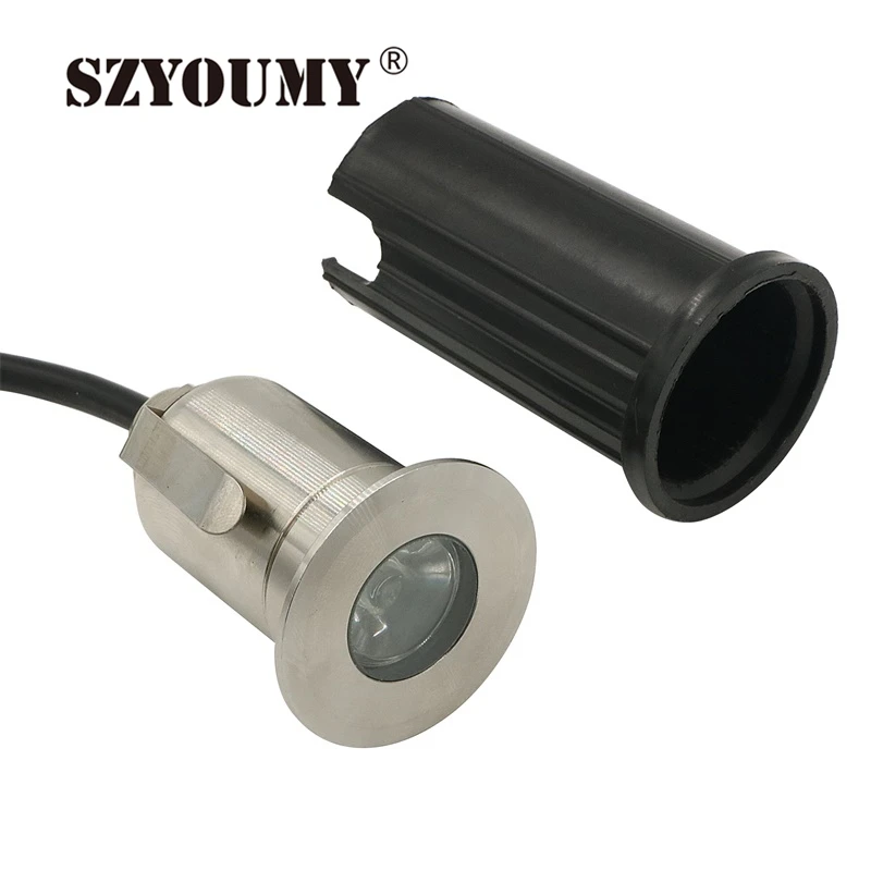 SZYOUMY 1 Вт COB светодиодный подземный светильник светодиодная подземная лампа 100