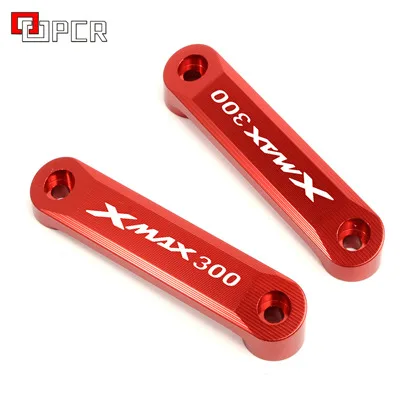 Красный Аксессуары для мотоциклов Yamaha Xmax 300 XMAX300 X-MAX передняя ось Coper пластина декоративная крышка - Цвет: Красный