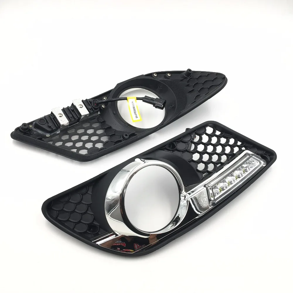 XYIVY 1 пара светодиодный для Benz C Class W204 Седан 2008 2009 2010 2011 DRL Дневной светильник