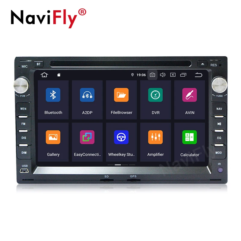 2din Android 9,0 ips DSP Автомобильный dvd Радио мультимедийный плеер для VW PASSAT Golf 4 T4 Passat B5 Sharan gps wifi BT RDS