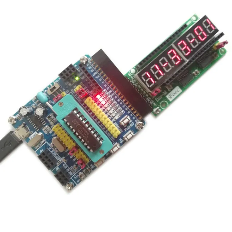 Новая 51 макетная плата MCU stc12c2052 15W408AS обучающая доска STC8 футов до 20