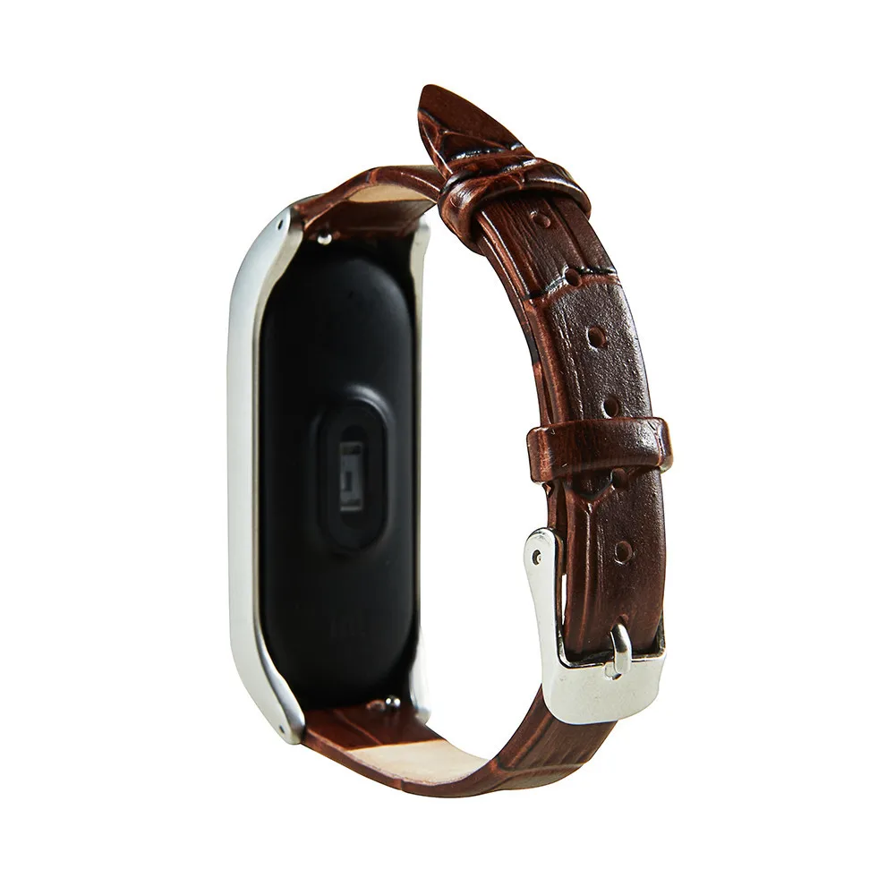 Кожаный браслет на запястье для xiaomi mi Band 4, спортивный ремешок для часов, ремешок на запястье для xiaomi mi band 4, браслет mi band 4, ремешок, Прямая поставка