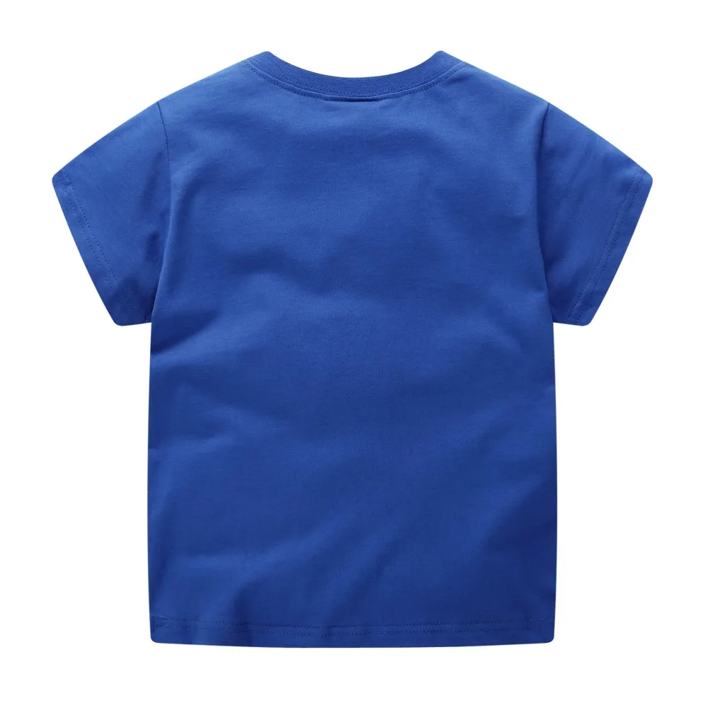 Эксклюзивная новая хлопковая Футболка темно-синего цвета с вышивкой машины для