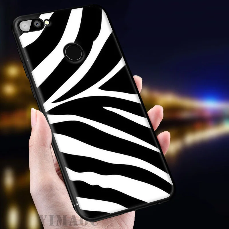 Тигра и леопардовой расцветкой пантера мягкий чехол для huawei Honor вид 20 10 8X8 8C 6A 7A 7X 7C