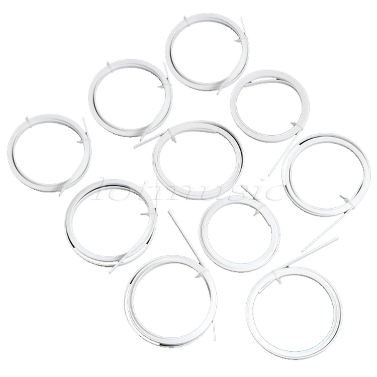 10 шт. аксессуары для гитарной вязки гитар из АБС пластика 5 футов мм 6 цветов в