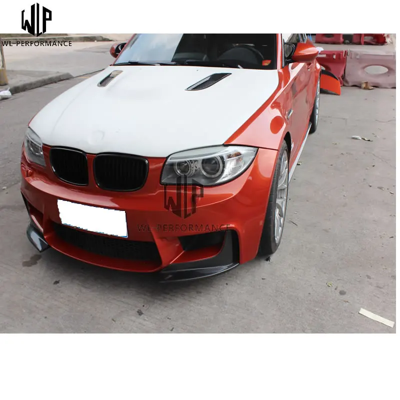 1 серия E82 углеродная заглушка из волокна капот M3 стиль кузова автомобиля
