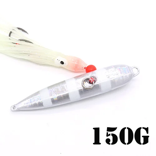 D 150g Inchiku дергающаяся приманка, 120g 150g 180 г 200 на корабль, вялая блесна, Металическая дергающаяся Осьминог Assist, крючки, станок и королевской рыбы Snappers коньки - Цвет: D 150g