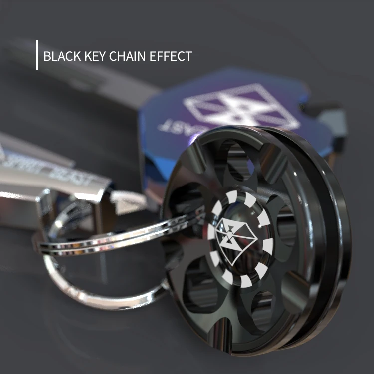 Брелок с ключами для стайлинга автомобиля SPIRIT BEAST индивидуальное украшение