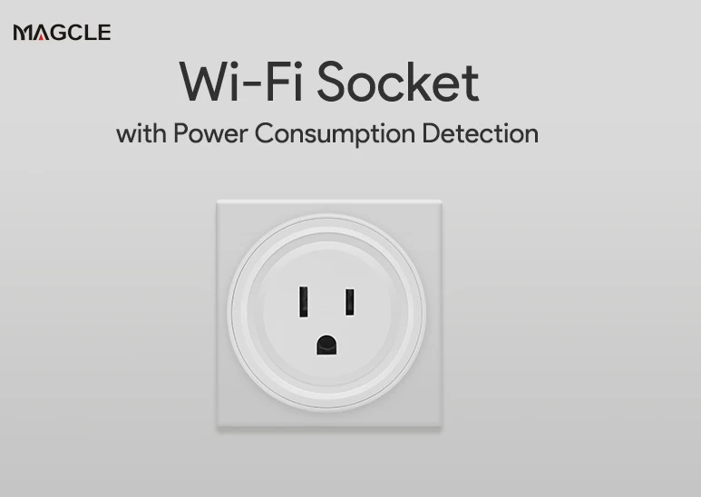 Умный удлинитель Magcle с Wi-Fi умная розетка таймером настенный светильник