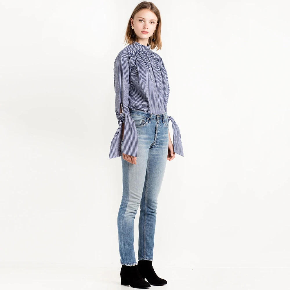 Женская блузка HDY Haoduoyi осенняя мягкая свободная|blouse autumn|women topsshirt shirt |