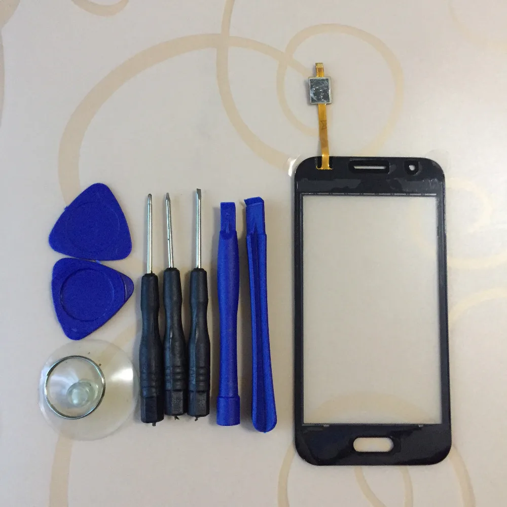 Для Samsung Galaxy J1 Mini SM J105F J105 Передний сенсорный экран дигитайзер панель стеклянный