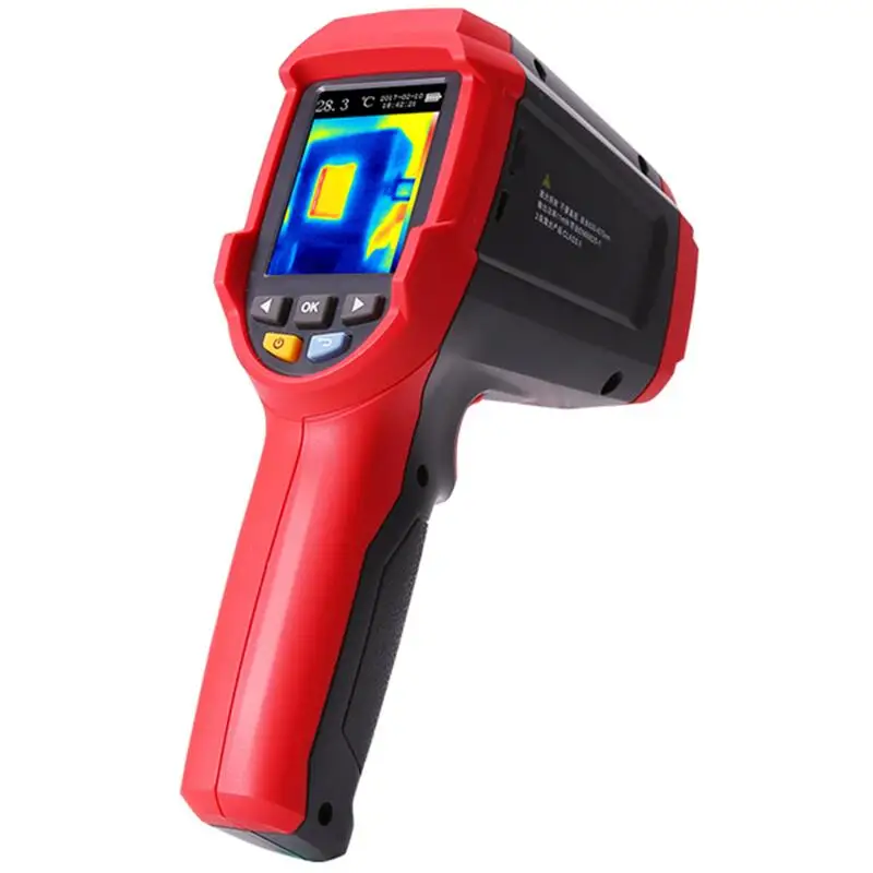 UNI-T UTi80 инфракрасная камера промышленный Imager термометр с ЖК-дисплеем/диапазон/двойная лазерная точка-30C до 400C