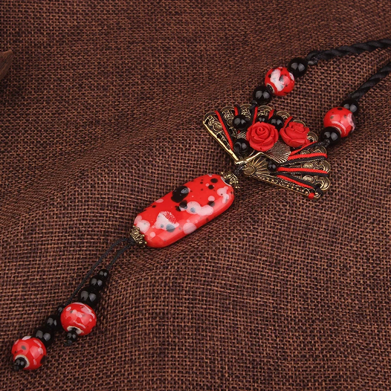Ожерелье с кулоном павлиний хвост в этническом стиле|stone necklace|ethnic necklacevintage necklace |