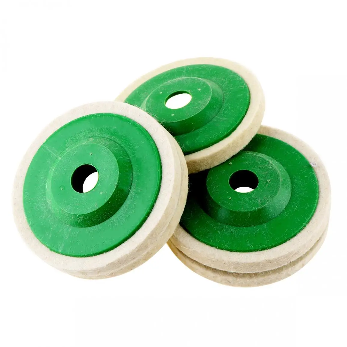 

5pcs/lot Multifunction Wool Polishing Disc Disk Pads Grinding Tools with 100mm External 16mm Inner Diameter for Angle Grinder