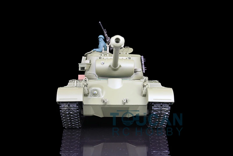 AU сток HengLong 3838 модель 1/16 США M26 Pershing rc Танк пластиковый звук и Смок