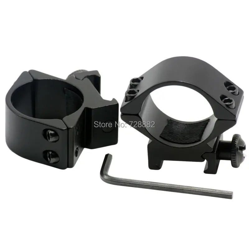 1 пара тактических 30 мм колец для крепления на прицел Низкопрофильный Пикатинни