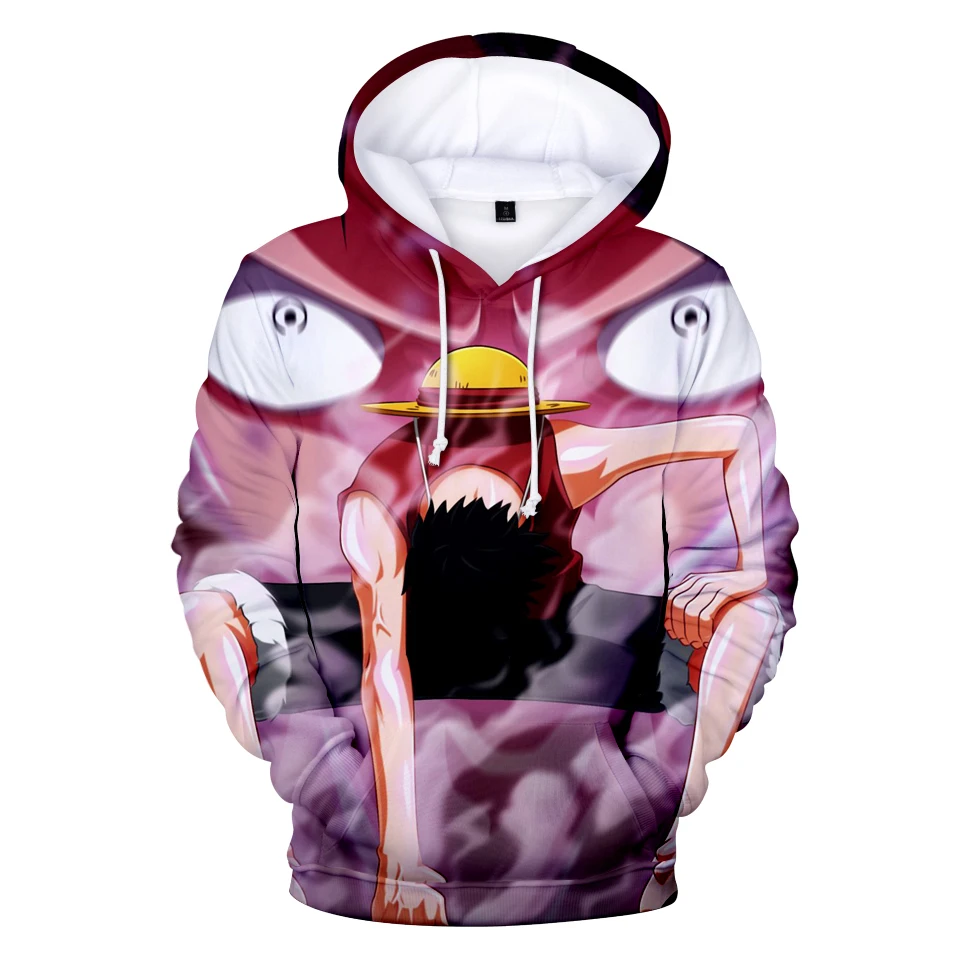 

One Piece 3D Character printed Hip Hop Hoodies Sweatshirts Hot Anime Male Female Leisure Street Comfortable personality Hoodies