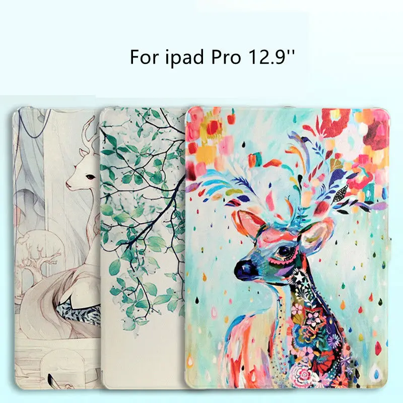 Чехол для планшета ipad Pro 12 9 2017 цветной чехол с подставкой Apple A1584 A1652 умные чехлы |