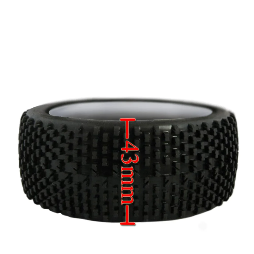 4 шт. радиоуправляемые колеса 1/8 внедорожные автомобильные Багги обода и