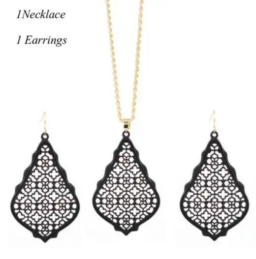 Ожерелье с длинной цепочкой из филигранной кожи|Ожерелья подвеской| |