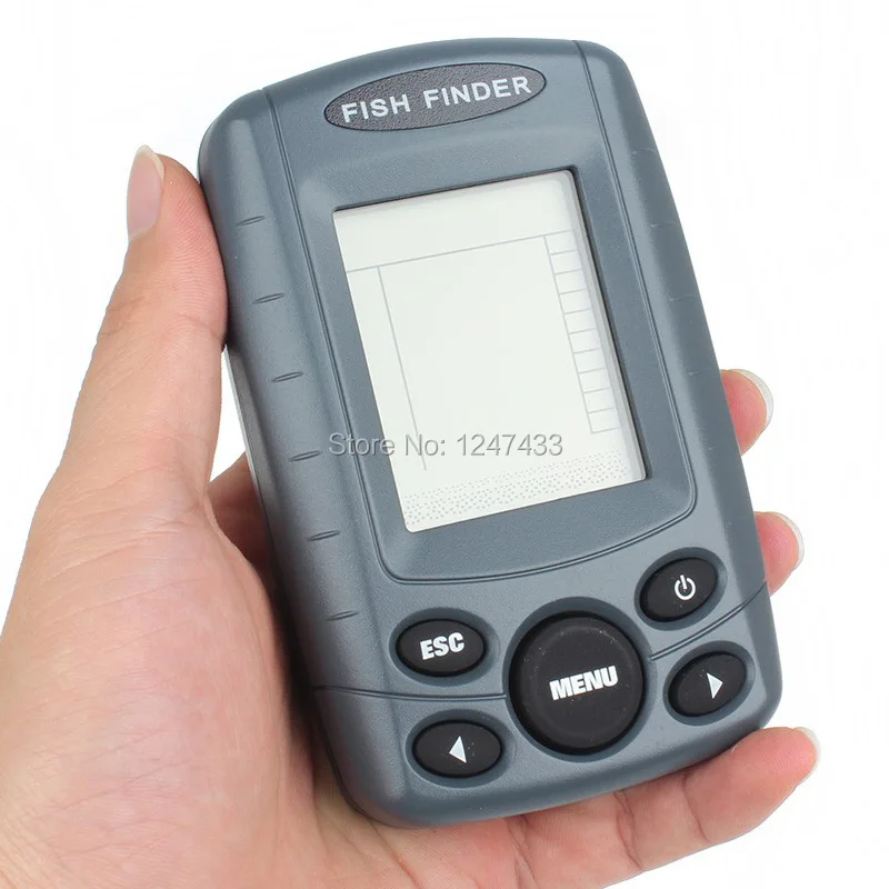 Портативный Проводной рыболокатор Sonar преобразователь водостойкий сорняк рок
