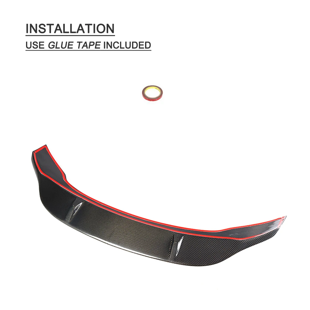Rear Spoiler for Mercedes-Benz CLA Class W117 CLA180 200 250 CLA45 AMG 2013 - 2019 Carbon Fiber Trunk Lip Wing Boot Lid | Автомобили и