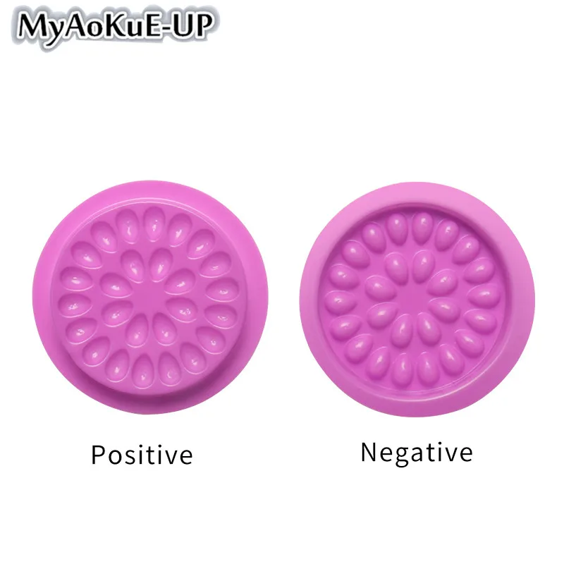 Purple Новые ресницы клей держатель прокладка для наращивания ресниц клей колодки держатель ресниц клей пластик клей паллет инструменты для приготовления пасты - Цвет: Purple