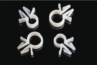 100pcs nylon pcb boards circuit board fixed cable clamp wire clip for 5 0mm hole thinkness 2 0mm locking snap in posts occ 8
