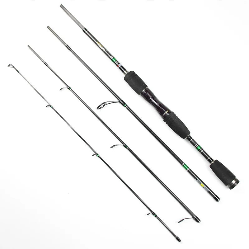Cheap Fishing Rods 1.98m travel spinning casting Carbon Fiber Rod pole carp lure canne a peche baitcasting rod | Спорт и развлечения