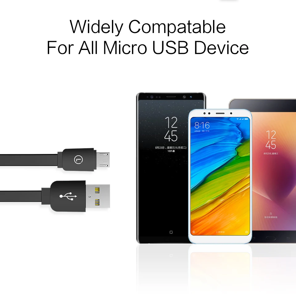 LINGCHEN Micro USB кабель для samsung 2A мягкий кабель для быстрой зарядки и передачи данных кабель для мобильного телефона планшет Android Micro USB шнур 25 см 100 см