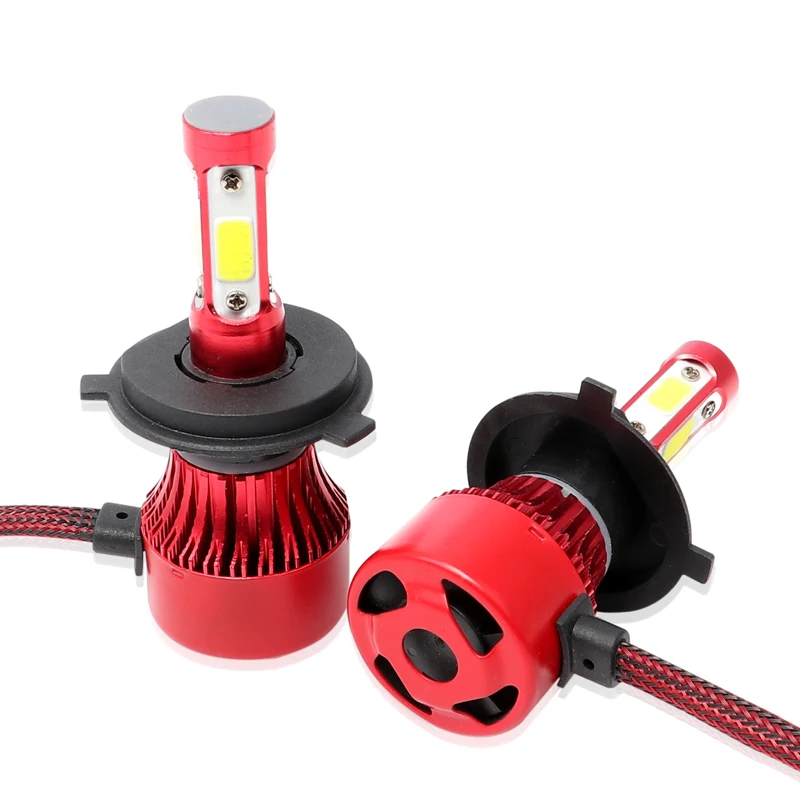 2 шт. H4 Led H7 H11 9004 9007 H13 9005 9006 9012 5202 Авто X7 автомобильный головной светильник лампы 80