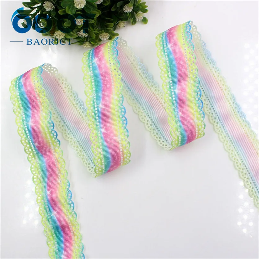 I-19509-1194 OOOT BAORJCT I-19509-1183, 10 ярдов, горячая Распродажа 30 мм полые цветы сплошная корсажная лента ленты, Бант колпачок аксессуары и вечерние украшения - Цвет: I-19509-1194