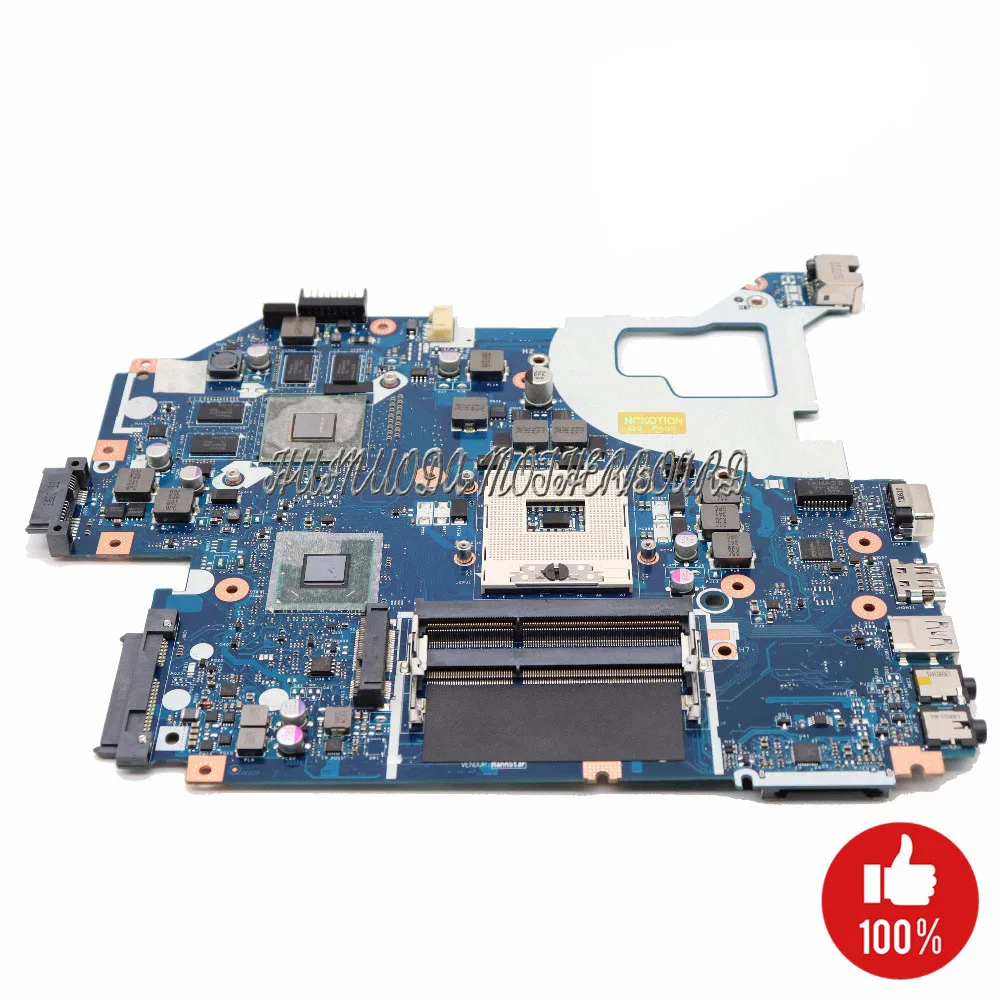NOKOTION NBY1X11001 NBRZK11001 материнская плата для acer aspire V3-571 V3-571G основная плата для ноутбука NBRZP11001 Q5WVH LA-7912P GT640M 2 Гб