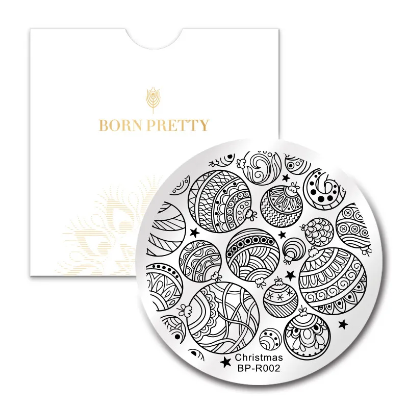 BP-R002 BORN PRETTY ногтей штамповки пластины 12*6 см Животные цветок растения шаблон дизайн ногтей штамп шаблон Лето нержавеющая сталь пластины - Цвет: BP-R002