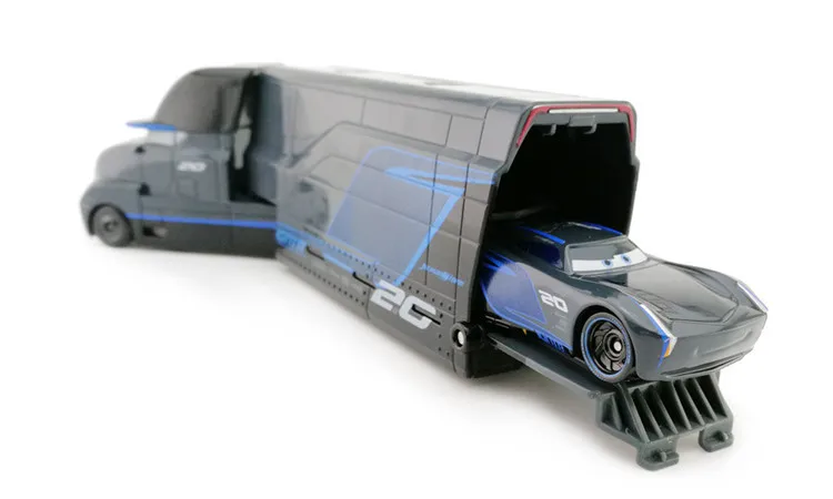 Disney Pixar Cars 2 3 игрушка Молния Маккуин Джексон шторм Мак UncleTruck King 1:55 литой металлический игрушечный автомобиль Детский подарок на день рождения