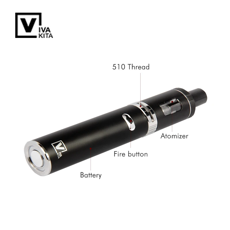 Эго AIO VAPE пера электронная сигарета viva S6 3.0 мл 1100 мАч Батарея испаритель e-сигареты
