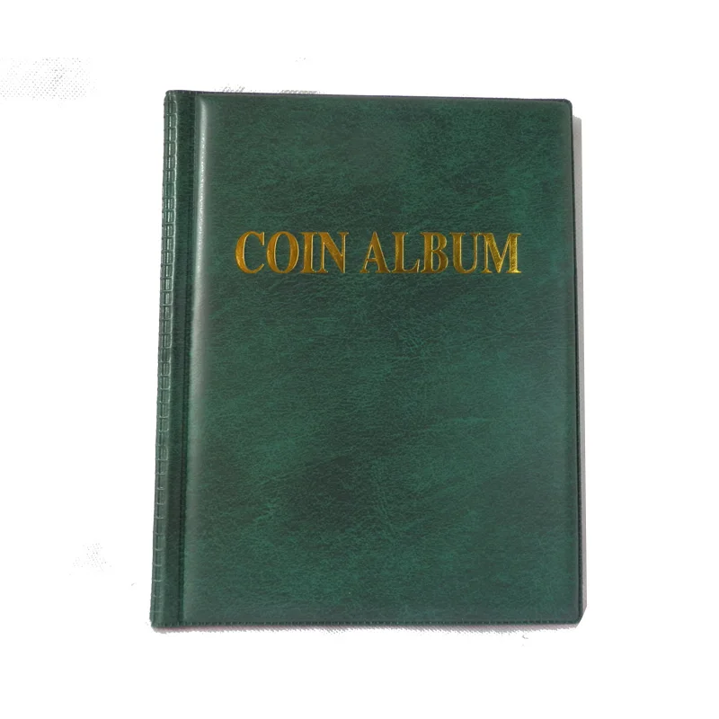 Coin Album 250 openings 10 pages World coin stock collection protection album OEM  and banknote album images - 6