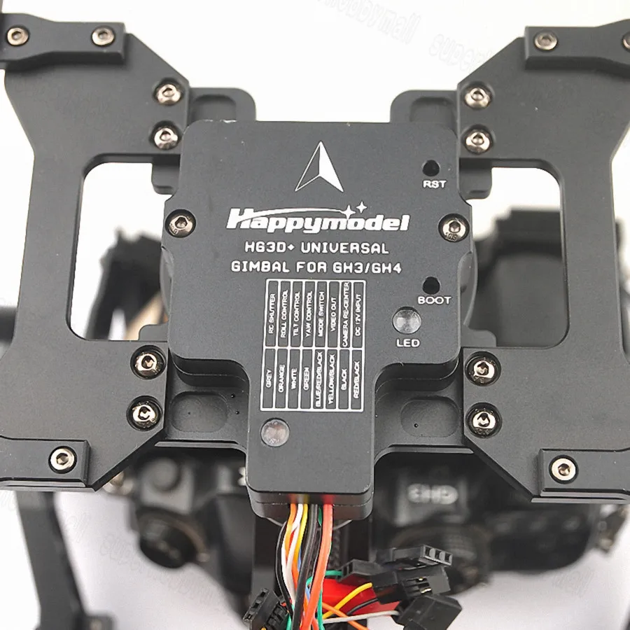 3-осевой бесщеточный карданный шарнир для GH3 GH4 GH5 со встроенным HDMI в AV +
